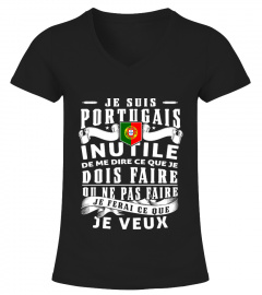 T-shirt Portugais ce que je veux