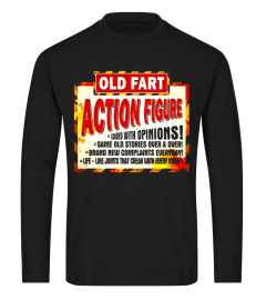 Old Fart Life Sized Action Figure - Funny Birthday T-Shirt