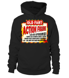 Old Fart Life Sized Action Figure - Funny Birthday T-Shirt