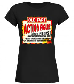 Old Fart Life Sized Action Figure - Funny Birthday T-Shirt