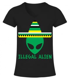 Illegal Immigrant - Mexican - Sombrero - Alien