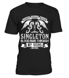 SINGLETON - Blood Name Shirts