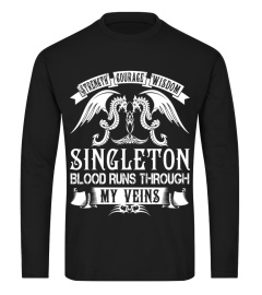 SINGLETON - Blood Name Shirts