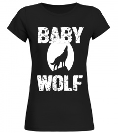 Baby Wolf Shirt Matching Family Tribe Wolves Moon Kids Cub