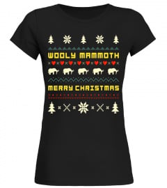 WOOLY MAMMOTH T-Shirt, Ugly Christmas Sweater T-shirt