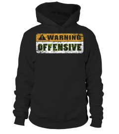 WARNING OFFENSIVE T-SHIRT Cartoon Father