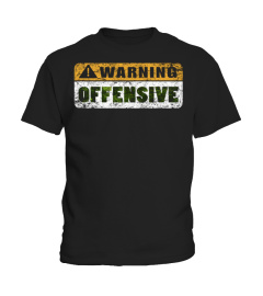 WARNING OFFENSIVE T-SHIRT Cartoon Father