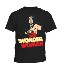 WONDER WOMAN IS BACK T-SHIRT Cartoon Fat