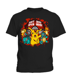 ZOMBIEMON T-SHIRT Cartoon Father Fishing