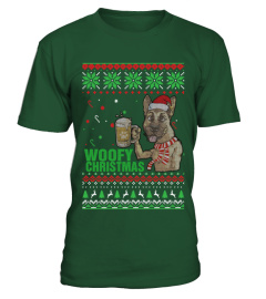 GERMAN SHEPHERD CHRISTMAS SWEATER!!