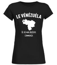 T-shirt Vénézuéla Histoire