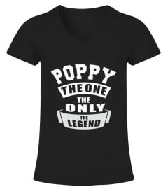 Poppy The One The Only The Legend Father Gifts Men T shirt copy
