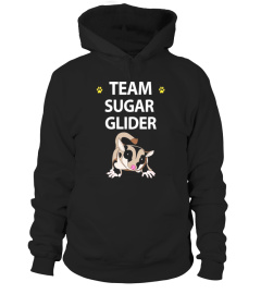 Team Sugar Glider Cute Dog Lover Pawprint T-Shirt