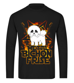 Mental Bichon Frise T-shirt Rock And Roll Styles