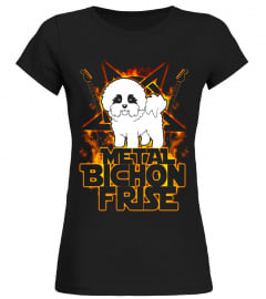 Mental Bichon Frise T-shirt Rock And Roll Styles