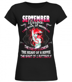 SEPTEMBER woman the soul of mermaid the fire of the lioness