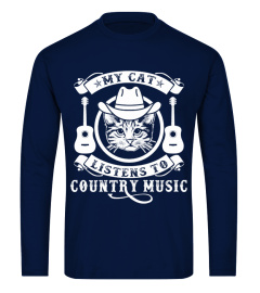 My cat listens to Country music