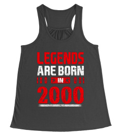 Legends Are Born In 2000 T-Shirt