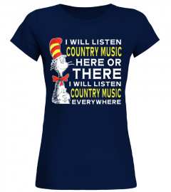I will listen country music