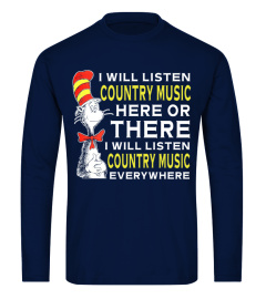 I will listen country music