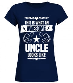 an Awesome Uncle Looks Like T   shirt love family best gift