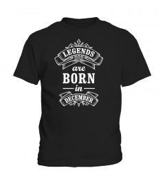 Legends Are Born In December Hoodie