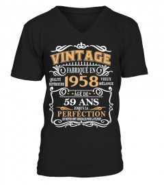 Vintage fabriqué en - 1958-shirt
