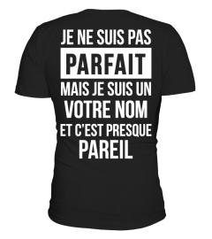 T-shirt - Nom de famille - Parfait