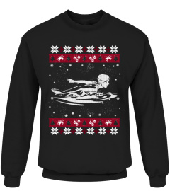 Swimming Ugly Christmas Sweaters