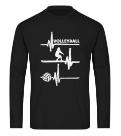 VOLLEYBALL LOVER HEARTBEAT