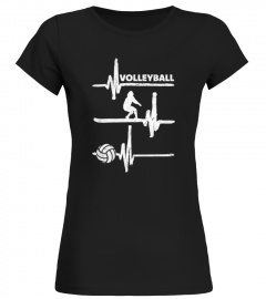 VOLLEYBALL LOVER HEARTBEAT