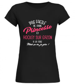 Princesse et hockey sur gazon