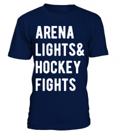 Arena lights hockey fights christmas gif