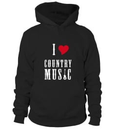I Love Country Music T Shirt