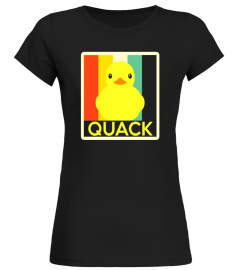 Vintage Rubber Duck Retro Quack Design T-Shirt