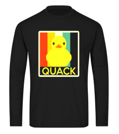 Vintage Rubber Duck Retro Quack Design T-Shirt