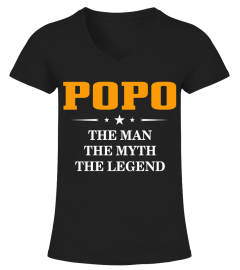 Popo The man the myth the legend Best Shirt For Grandpa, Father by richardph    KAEHGGE