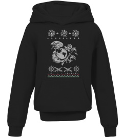 Marine Ugly Christmas Sweater U.S.M.C