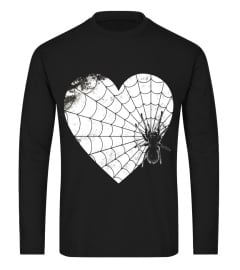 Boo Love Scary Spider Web Funny T Shirt Gifts Halloween Tee