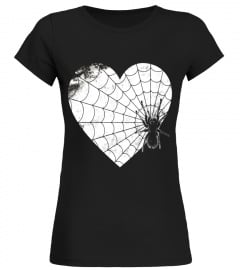 Boo Love Scary Spider Web Funny T Shirt Gifts Halloween Tee