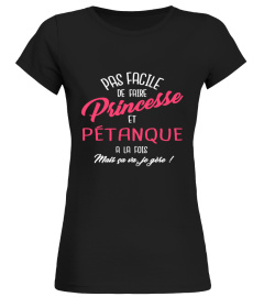 Princesse et pétanque