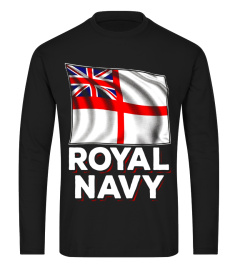 Royal Navy Sailor Britain Flag Union Jack Ensign Ship Tshirt