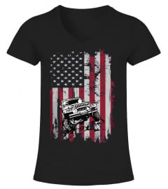 Jeep American Flag TShirt