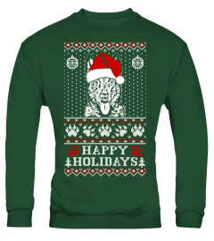 Happy Holidays Malinois Lover Ugly Tshirt Tee Sweatshirt Hoodie