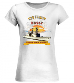 USS Elliot (DD 967) T-shirt