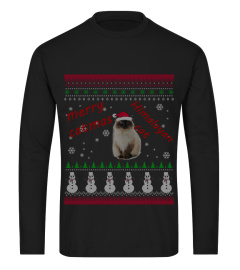 Himalayan Cat 5 Christmas Sweater Shirt