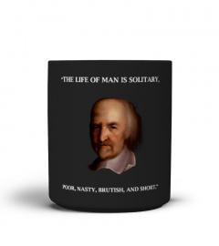 Hobbes Mug - Life Of Man Is Solitary ...
