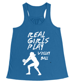 T-shirt "REAL GIRLS PLAY VOLLEY BALL" - Limited Edition