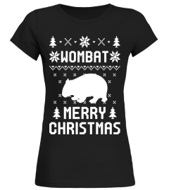Wombat Christmas T-shirt, Ugly Christmas Sweater T-shirt