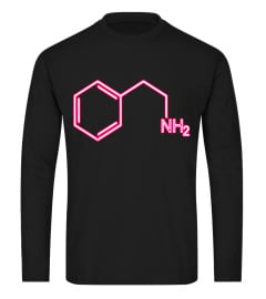 Phenethylamine Molecule Chemistry C8H11N T-Shirt